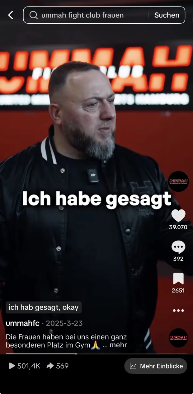 TikTok: Frauen im Fight Club